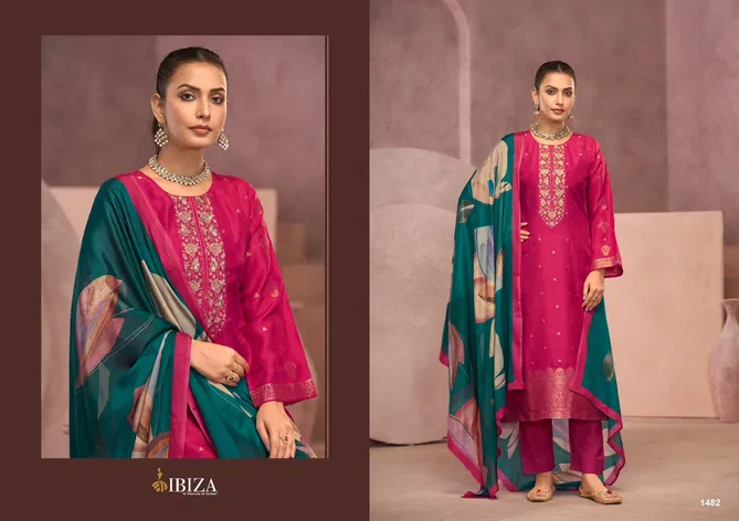 Grache By Ibiza Silk Embroidery Salwar Kameez Wholesalers In Delhi